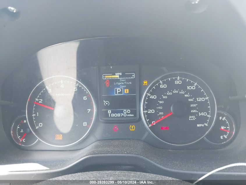 2014 Subaru Legacy 2.5I Limited VIN: 4S3BMBL68E3037232 Lot: 39393299