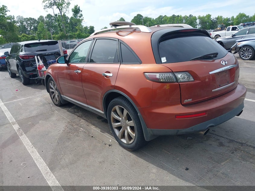 2007 Infiniti Fx35 VIN: JNRAS08W07X208517 Lot: 39393303