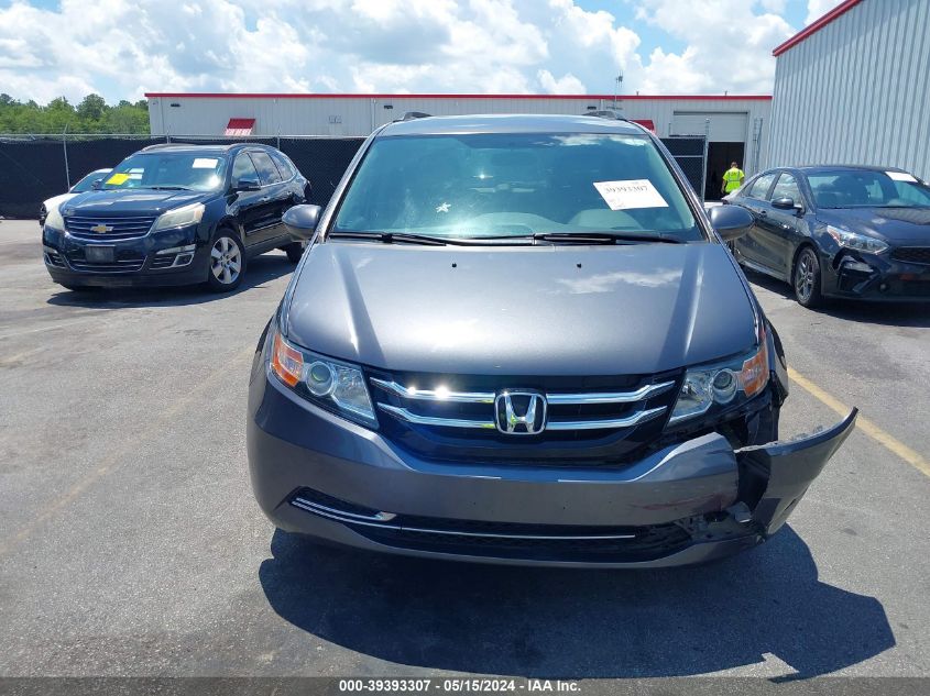 2017 Honda Odyssey Se VIN: 5FNRL5H31HB022340 Lot: 39393307