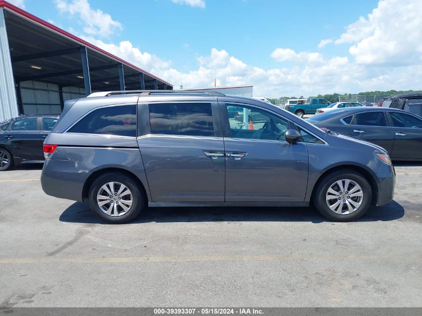 2017 Honda Odyssey Se VIN: 5FNRL5H31HB022340 Lot: 39393307