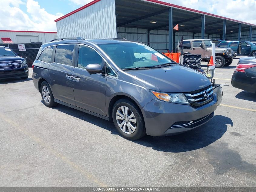 2017 Honda Odyssey Se VIN: 5FNRL5H31HB022340 Lot: 39393307