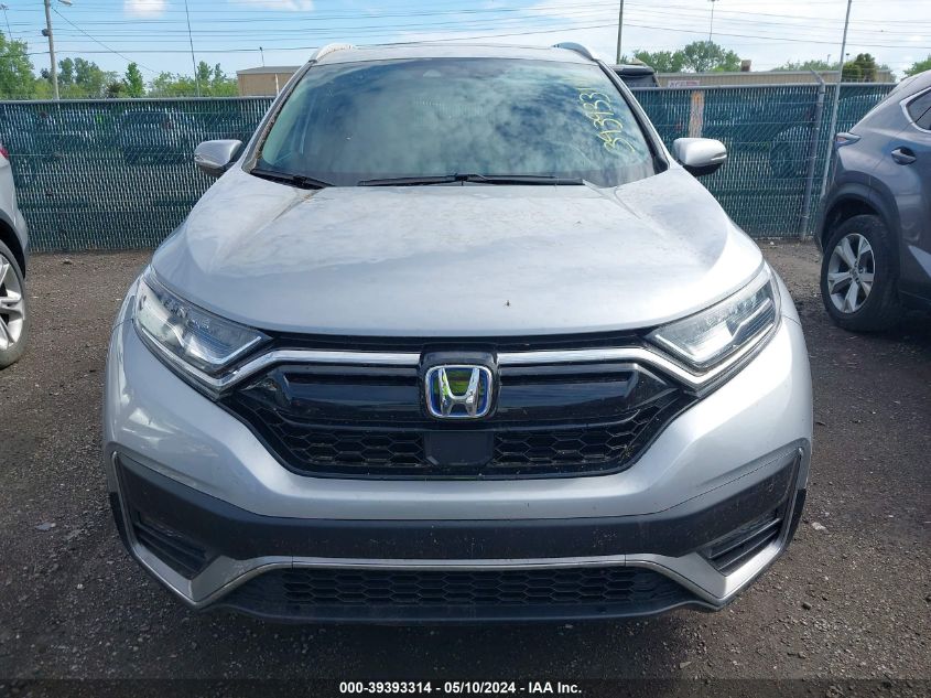 2022 Honda Cr-V Hybrid Touring VIN: 5J6RT6H95NL056018 Lot: 39393314