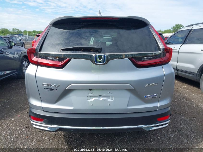 2022 Honda Cr-V Hybrid Touring VIN: 5J6RT6H95NL056018 Lot: 39393314