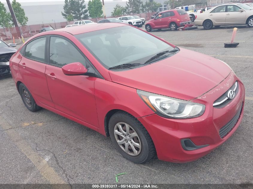 2014 Hyundai Accent Gls VIN: KMHCT4AEXEU723243 Lot: 39393317