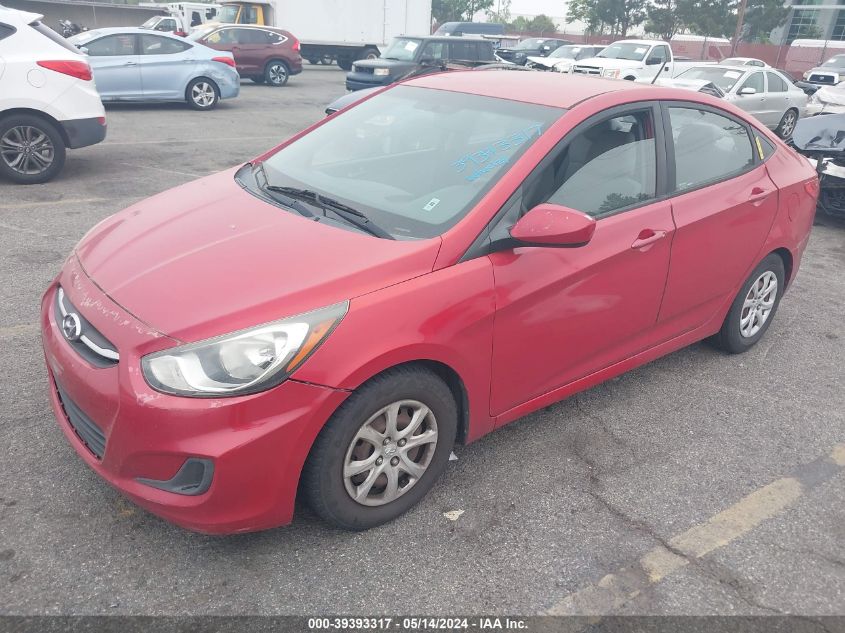 2014 Hyundai Accent Gls VIN: KMHCT4AEXEU723243 Lot: 39393317