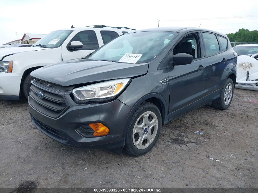 2017 Ford Escape S VIN: 1FMCU0F73HUA75328 Lot: 39393325