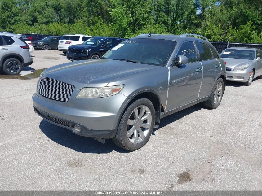 2004 Infiniti Fx35 VIN: JNRAS08W04X220078 Lot: 39393326