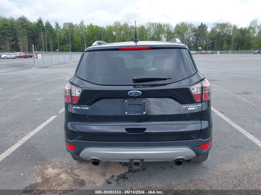 2017 Ford Escape Titanium VIN: 1FMCU9J97HUA33502 Lot: 39393333