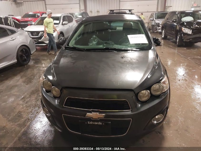2014 Chevrolet Sonic Lt Auto VIN: 1G1JC5SH0E4181735 Lot: 39393334
