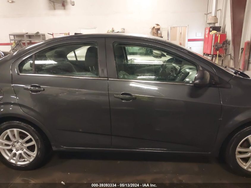 2014 Chevrolet Sonic Lt Auto VIN: 1G1JC5SH0E4181735 Lot: 39393334