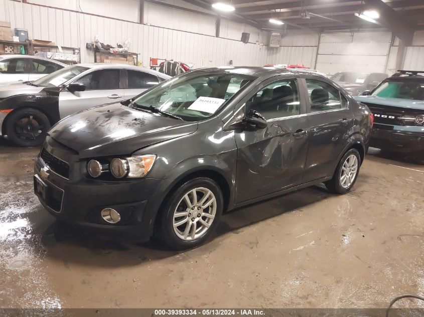 2014 Chevrolet Sonic Lt Auto VIN: 1G1JC5SH0E4181735 Lot: 39393334