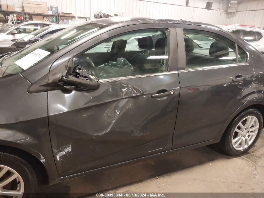 2014 Chevrolet Sonic Lt Auto VIN: 1G1JC5SH0E4181735 Lot: 39393334