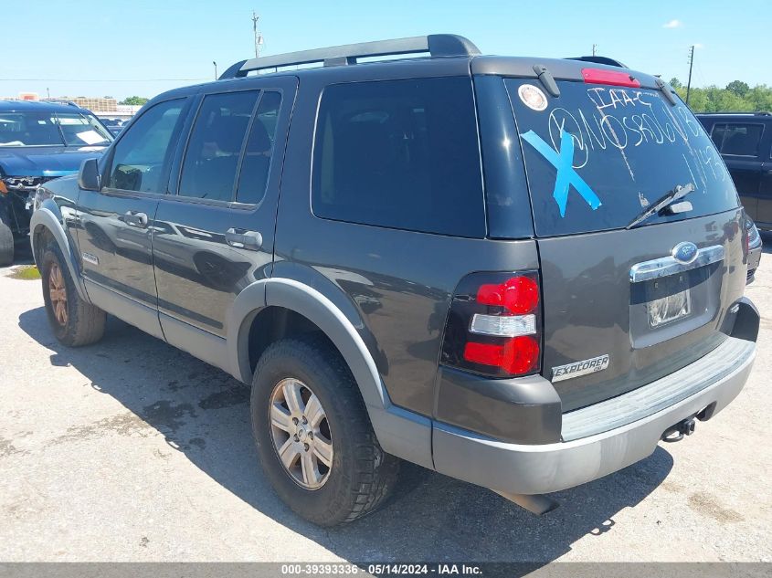 2006 Ford Explorer Xlt VIN: 1FMEU63E96UB21143 Lot: 39393336