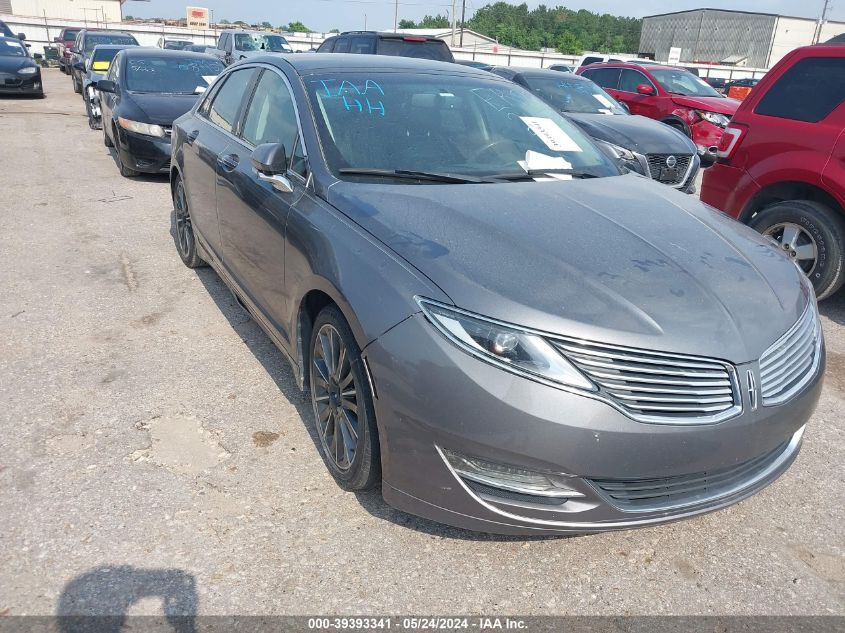 2014 Lincoln Mkz Hybrid VIN: 3LN6L2LU1ER832493 Lot: 39393341