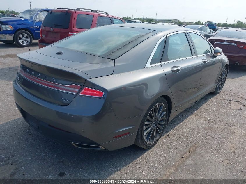 2014 Lincoln Mkz Hybrid VIN: 3LN6L2LU1ER832493 Lot: 39393341