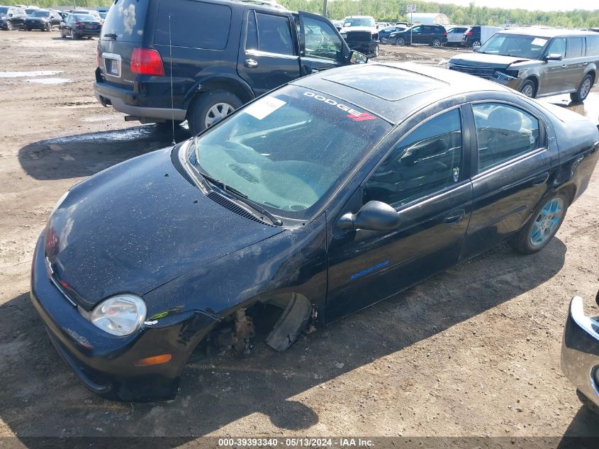 2000 Dodge Neon Highline VIN: 1B3ES46C0YD874508 Lot: 39393340