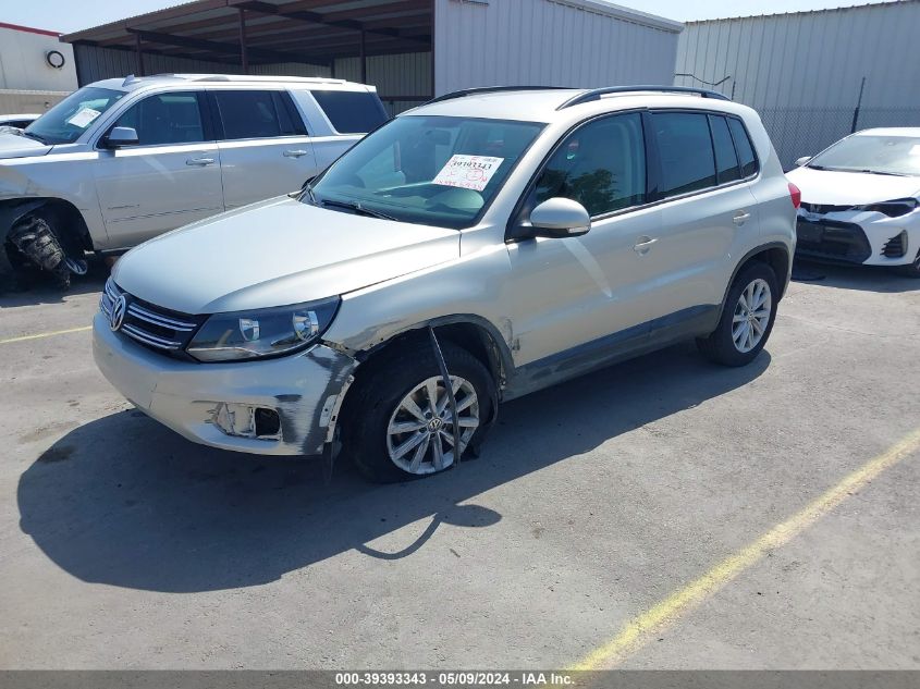 2015 Volkswagen Tiguan Se VIN: WVGAV7AX8FW608697 Lot: 39393343