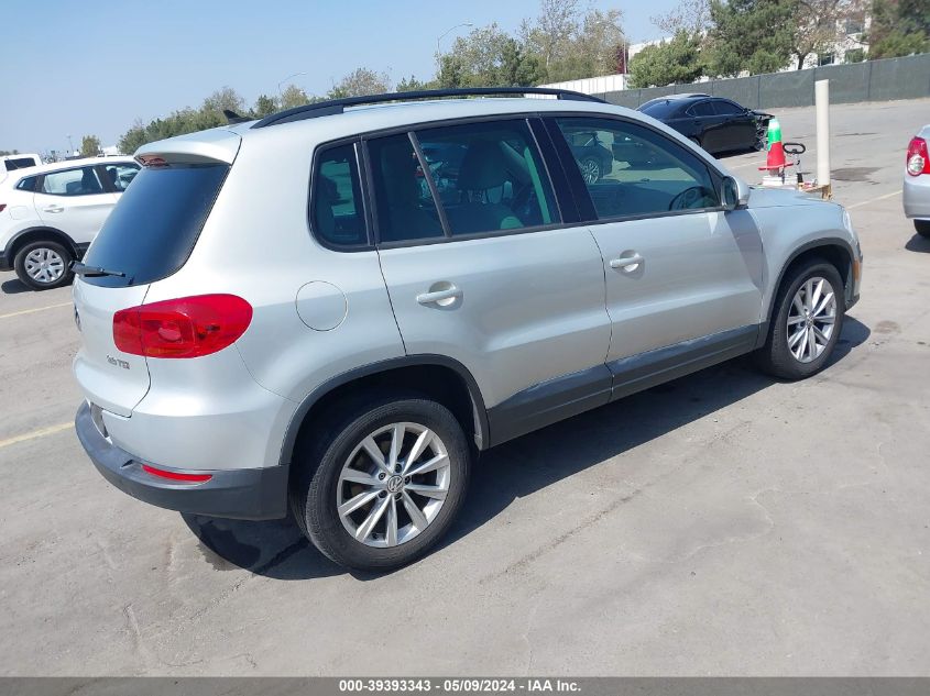 2015 Volkswagen Tiguan Se VIN: WVGAV7AX8FW608697 Lot: 39393343