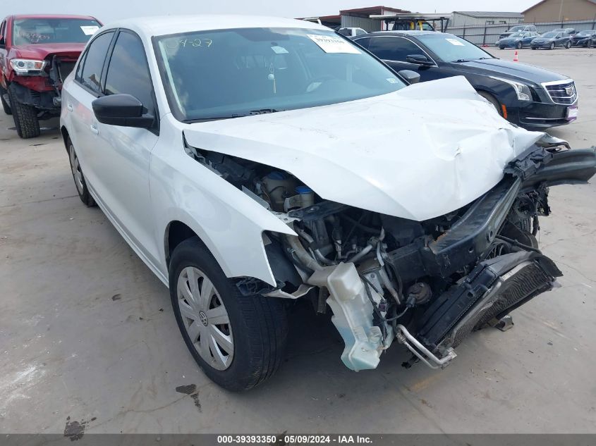 2015 Volkswagen Jetta 2.0L S VIN: 3VW2K7AJ8FM291403 Lot: 39393350