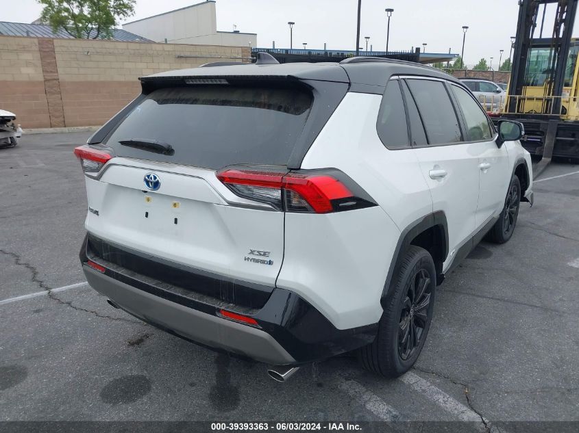 2023 Toyota Rav4 Xse Hybrid VIN: JTME6RFV4PJ036628 Lot: 39393363