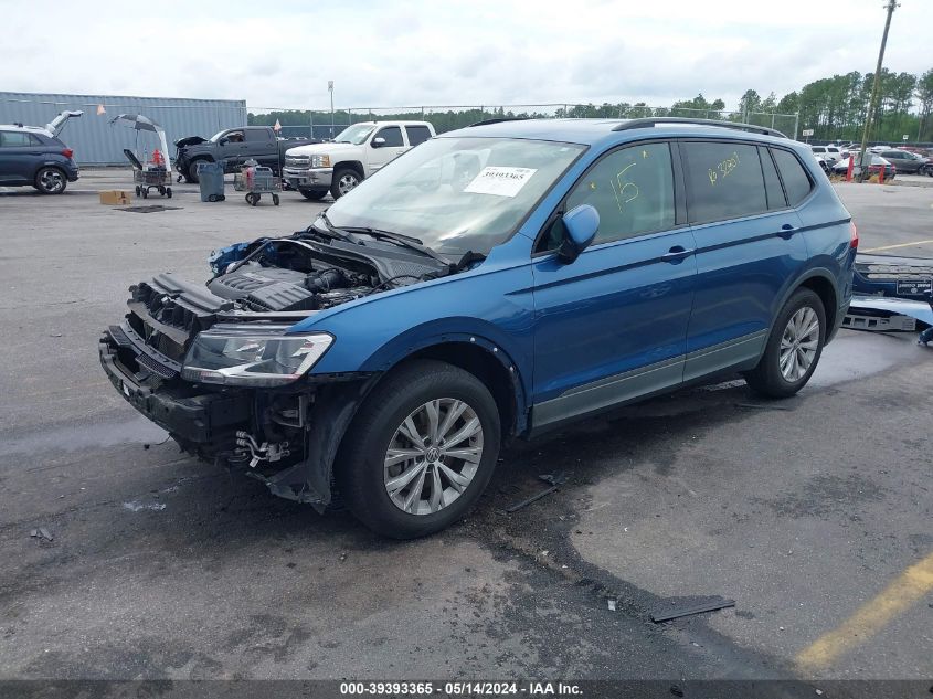 2019 Volkswagen Tiguan 2.0T S VIN: 3VV1B7AXXKM164151 Lot: 39393365