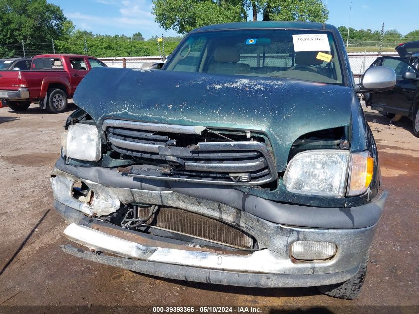 2001 Toyota Tundra Sr5 V8 VIN: 5TBRT34151S131242 Lot: 39393366