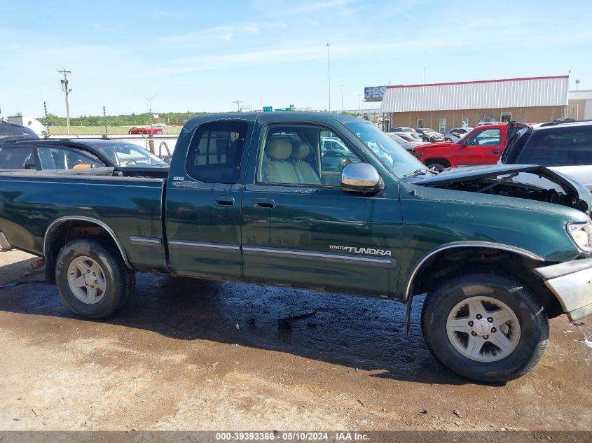 2001 Toyota Tundra Sr5 V8 VIN: 5TBRT34151S131242 Lot: 39393366