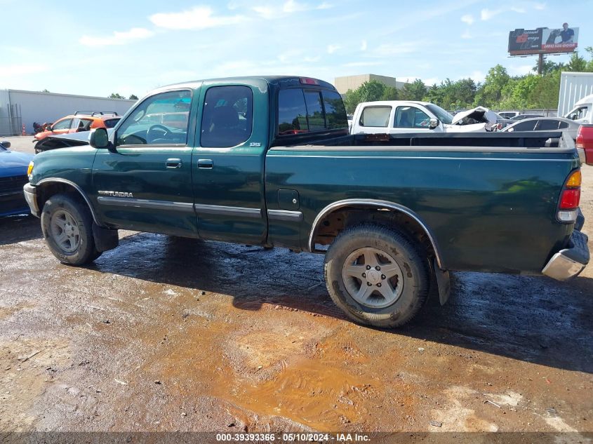 2001 Toyota Tundra Sr5 V8 VIN: 5TBRT34151S131242 Lot: 39393366