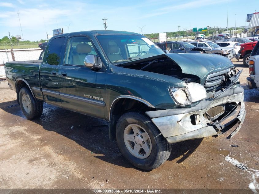 2001 Toyota Tundra Sr5 V8 VIN: 5TBRT34151S131242 Lot: 39393366