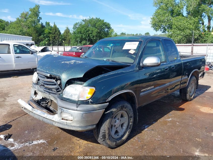 2001 Toyota Tundra Sr5 V8 VIN: 5TBRT34151S131242 Lot: 39393366