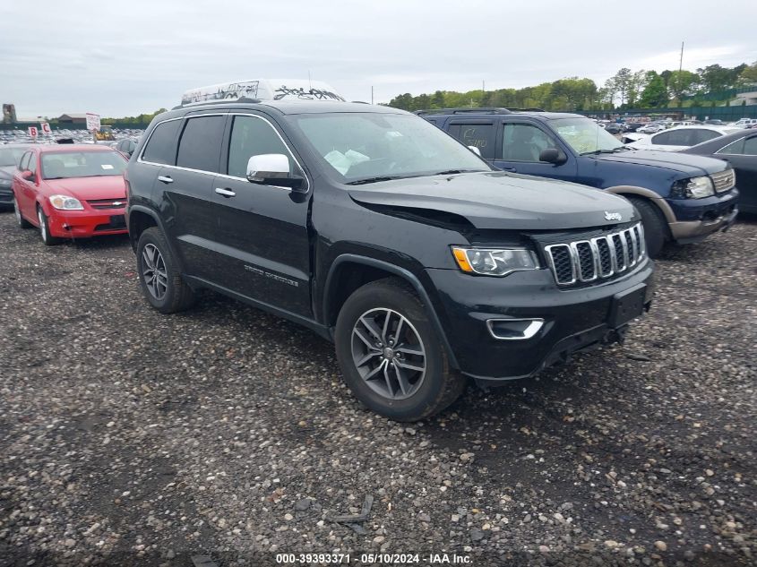 2018 Jeep Grand Cherokee Limited 4X4 VIN: 1C4RJFBG3JC450033 Lot: 39393371