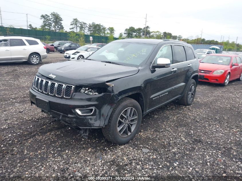 2018 Jeep Grand Cherokee Limited 4X4 VIN: 1C4RJFBG3JC450033 Lot: 39393371