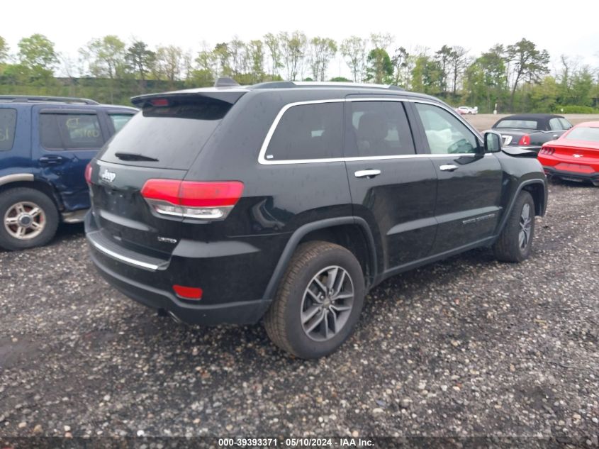 2018 Jeep Grand Cherokee Limited 4X4 VIN: 1C4RJFBG3JC450033 Lot: 39393371