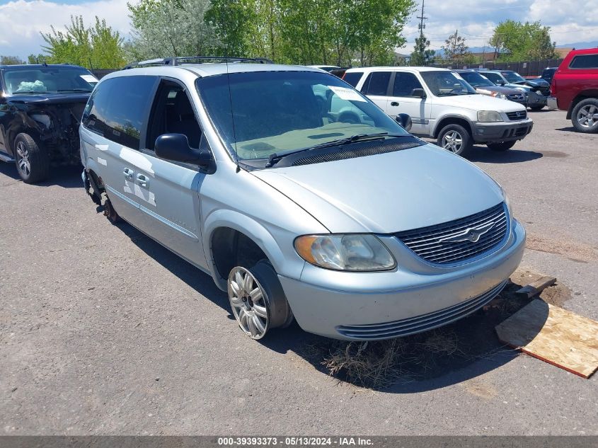 2001 Chrysler Town & Country Lx VIN: 2C4GP44321R382643 Lot: 39393373