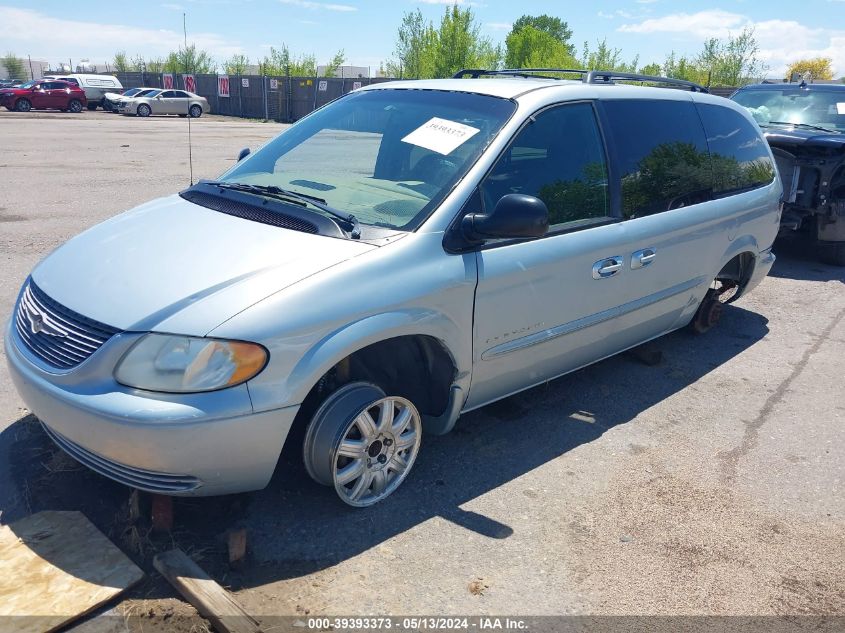 2001 Chrysler Town & Country Lx VIN: 2C4GP44321R382643 Lot: 39393373