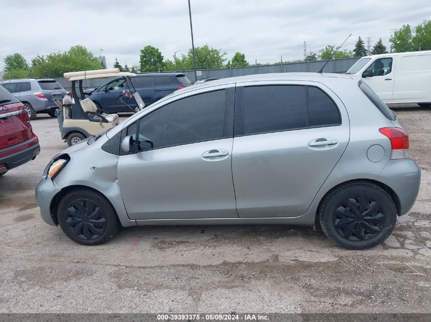 2011 Toyota Yaris VIN: JTDKT4K31B5339161 Lot: 39393375