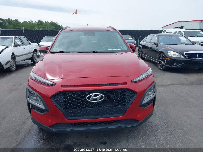 2021 Hyundai Kona Sel VIN: KM8K22AA0MU721774 Lot: 39393377