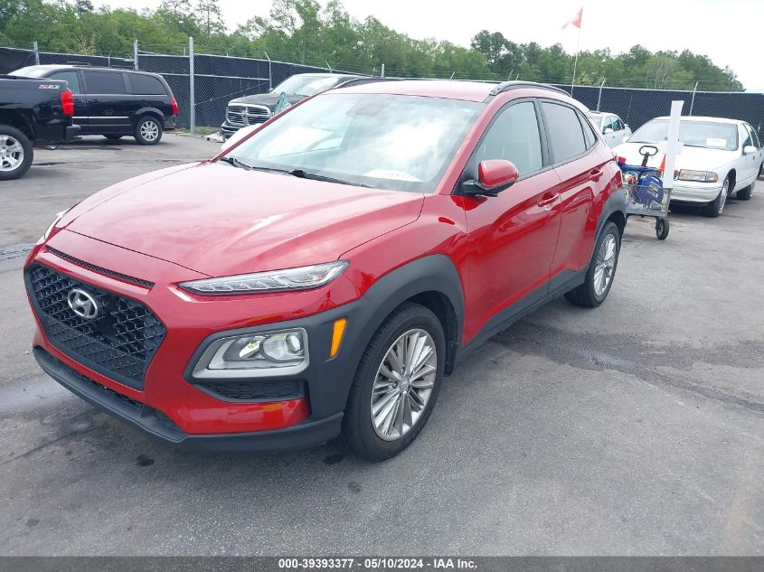 2021 Hyundai Kona Sel VIN: KM8K22AA0MU721774 Lot: 39393377