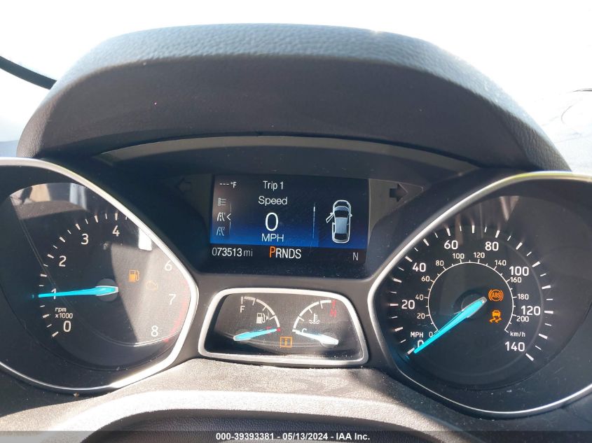 2017 Ford Escape Se VIN: 1FMCU9GD4HUD00249 Lot: 39393381