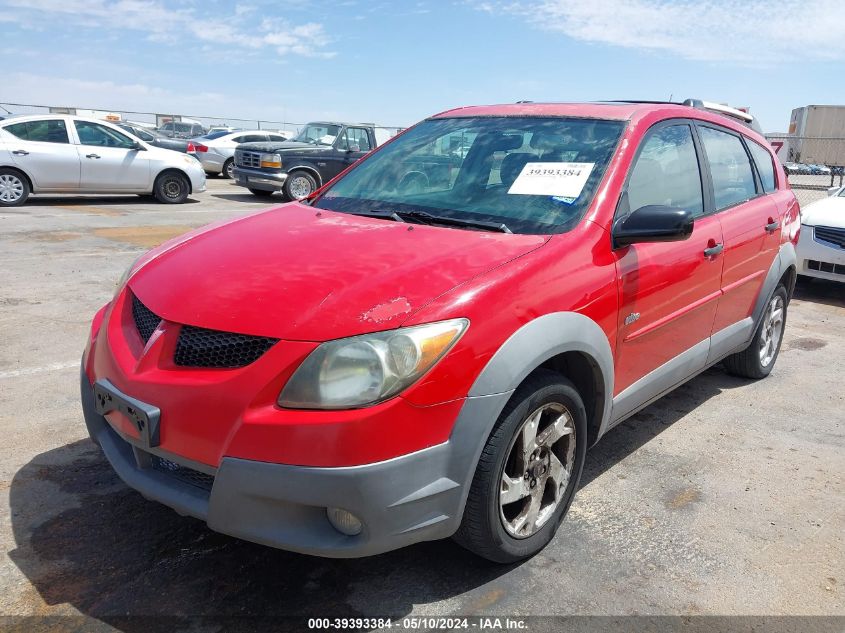 2003 Pontiac Vibe VIN: 5Y2SM62803Z404645 Lot: 39393384