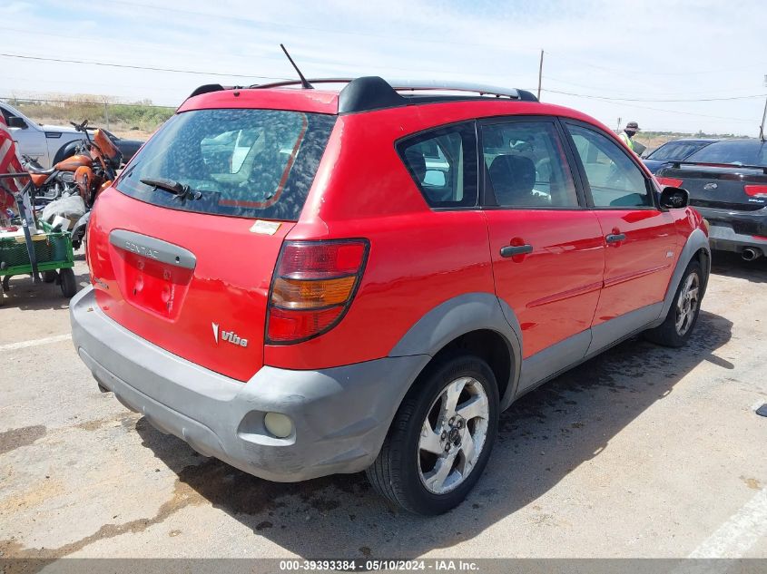 2003 Pontiac Vibe VIN: 5Y2SM62803Z404645 Lot: 39393384