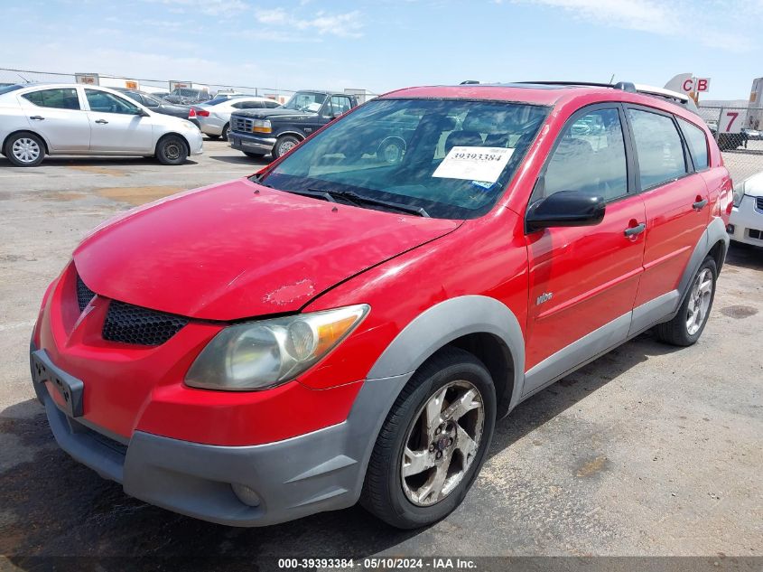 2003 Pontiac Vibe VIN: 5Y2SM62803Z404645 Lot: 39393384