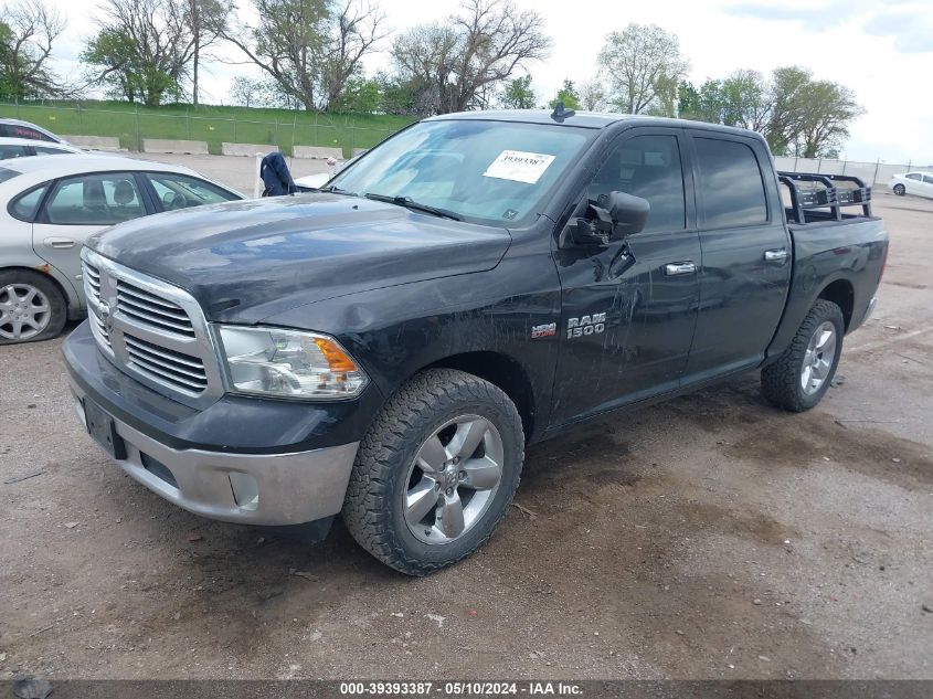 2015 Ram 1500 Big Horn VIN: 3C6RR7LT6FG656906 Lot: 39393387