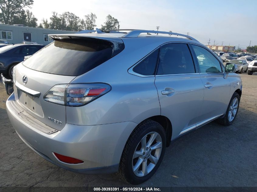 2011 Lexus Rx 350 VIN: JTJZK1BA3B2003251 Lot: 39393391