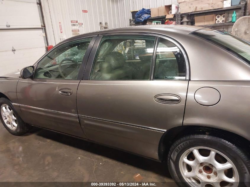 2001 Buick Park Avenue VIN: 1G4CW54K314282600 Lot: 39393392