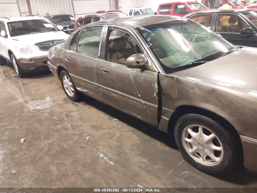 2001 Buick Park Avenue VIN: 1G4CW54K314282600 Lot: 39393392