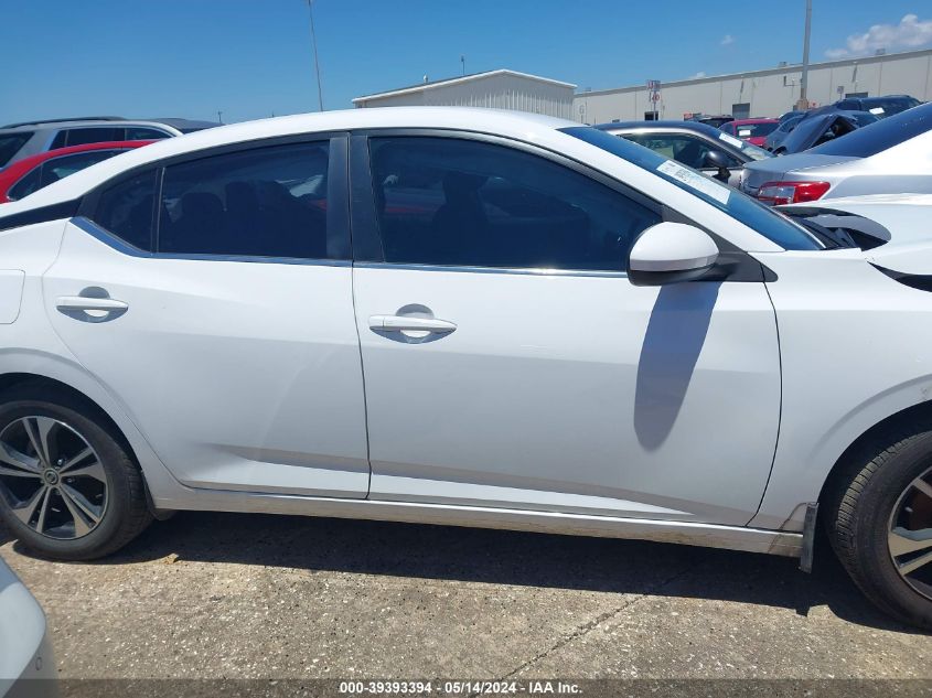 2022 Nissan Sentra Sv Xtronic Cvt VIN: 3N1AB8CV8NY315892 Lot: 39393394