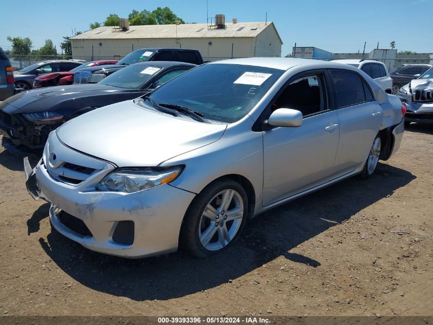 2012 Toyota Corolla Le VIN: 2T1BU4EE3CC775010 Lot: 39393396