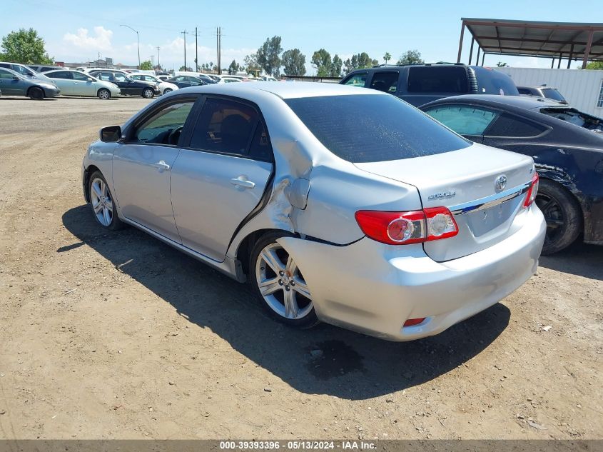 2012 Toyota Corolla Le VIN: 2T1BU4EE3CC775010 Lot: 39393396