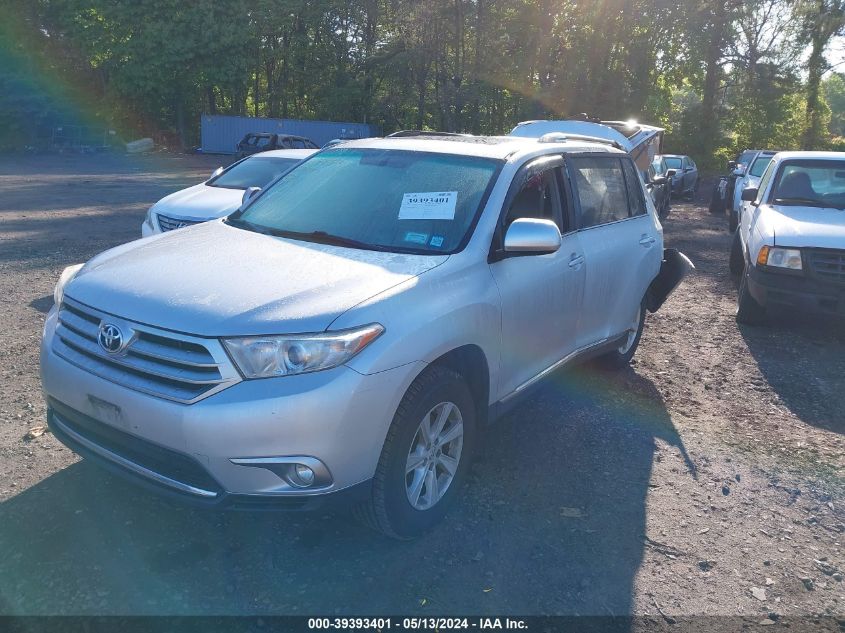 2012 Toyota Highlander Se V6 VIN: 5TDBK3EH6CS149744 Lot: 39393401